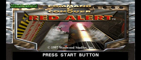 Command & Conquer: Red Alert Title Screen
